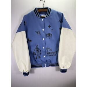 Mayfair Group x iscreamcolour Blue bomber jacket